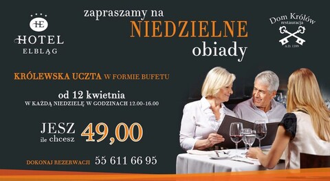 Niedzielne obiady, czyli królewska uczta w Restauracji „Dom Królów”