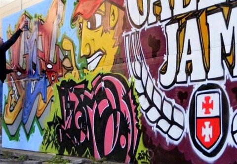 Grafficiarz stanie przed sądem