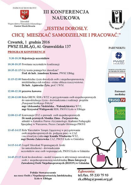 Niepełnosprawni też chcą mieszkać samodzielnie i pracować