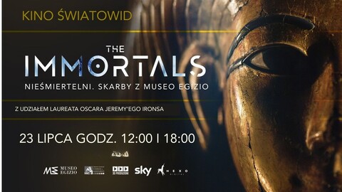 Nieśmiertelni. Skarby z Museo Egizio w kinie Światowid