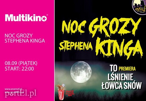 Noc Grozy Kinga z premierą „To” w Multikinie