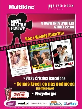 Noc z filmami Woody Allena