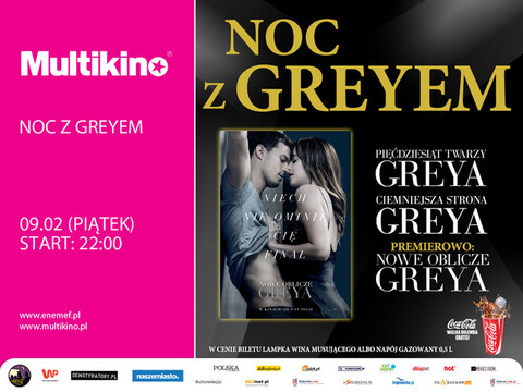 Noc z Greyem już 9 lutego