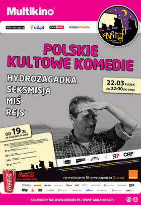 Noc z polskimi kultowymi komediami w Multikinie