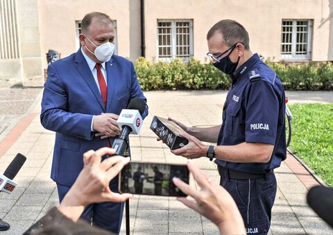 Nowe alkomaty dla elbląskiej policji