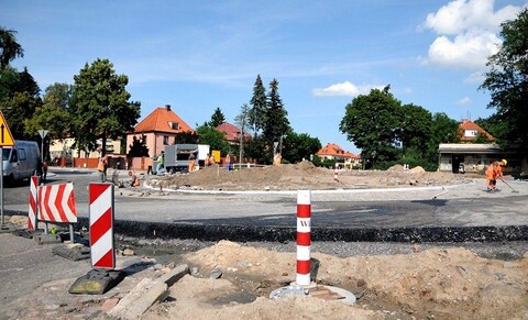 Nowe rondo i... objazdy
