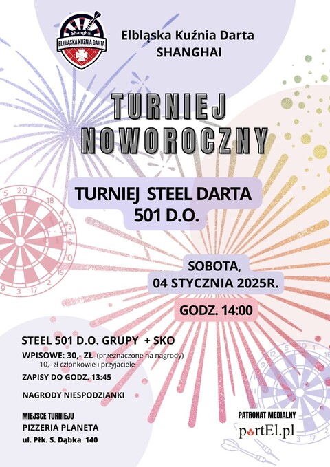 Noworoczny turniej darta