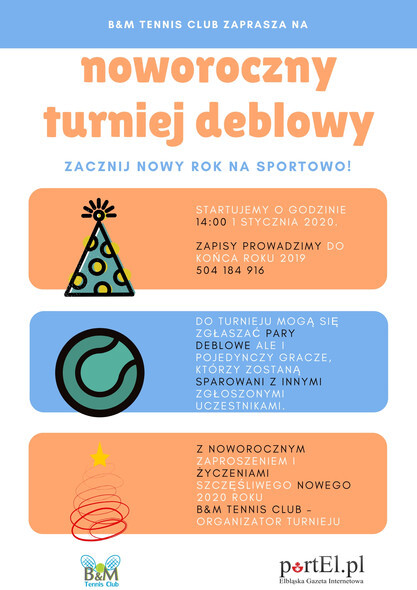 Noworoczny turniej tenisa