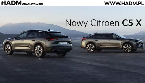 Nowy Citroën C5 X - odkryj nowe znaczenie stylu i komfortu | HADM Gramatowski