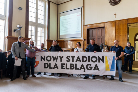 Nowy stadion dla Elbląga na sesji Rady Miejskiej