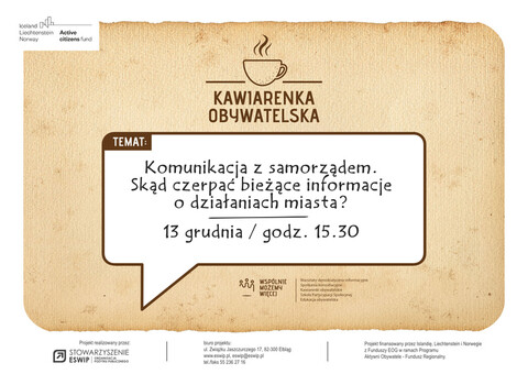 O komunikacji z samorządem