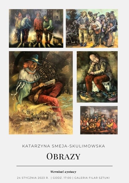Obrazy - wernisaż wystawy w Galerii Filar Sztuki ANS w Elblągu