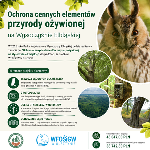 Ochrona cennych elementów przyrody ożywionej na Wysoczyźnie Elbląskiej