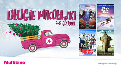 Od 6 do 8 grudnia Długie Mikołajki w Multikinie