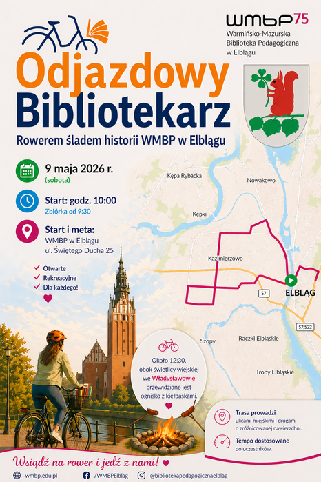 Odjazdowy Bibliotekarz, śladami dawnych siedzib WMBP w Elblągu