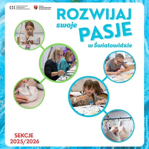 Odkryj nową ofertę sekcji, zajęć i warsztatów w Centrum Spotkań Europejskich „Światowid