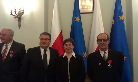 Odznaczono działaczy opozycji demokratycznej