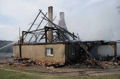 Tragedia dwóch rodzin. Ogień zabrał im dorobek życia