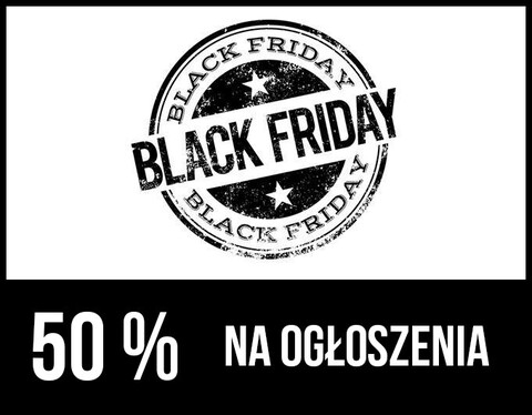 Ogłaszaj się taniej w Czarny Piątek
