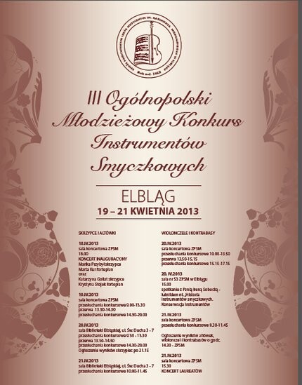 Ogólnopolski Konkurs Instrumentów Smyczkowych