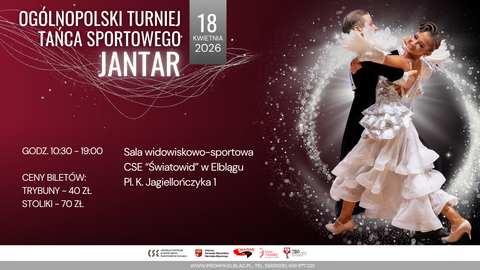 Ogólnopolski Turniej Tańca Sportowego JANTAR