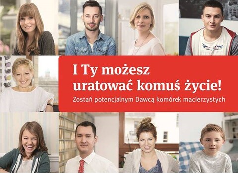 One ratują życie. Zostań dawcą!
