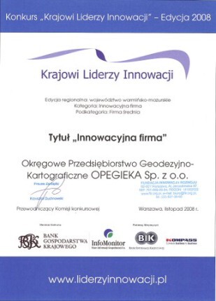 OPEGIEKA – liderem innowacji