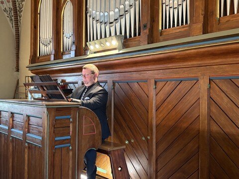 Organowa muzyka przynosi natchnienie