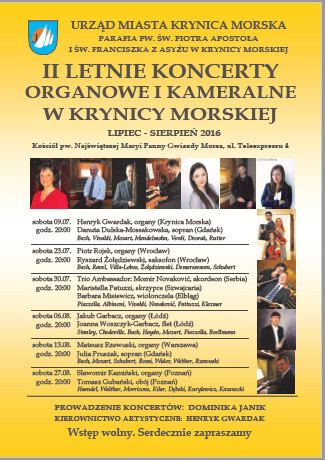 Organowo - kameralny duet w Krynicy Morskiej