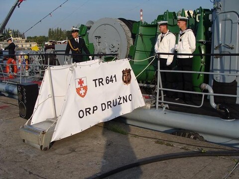 ORP Drużno – okręt bliski Elblągowi