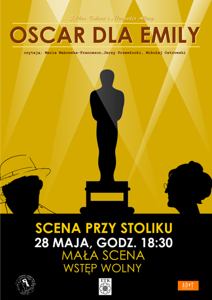 Oskar dla Emily podczas Sceny przy stoliku