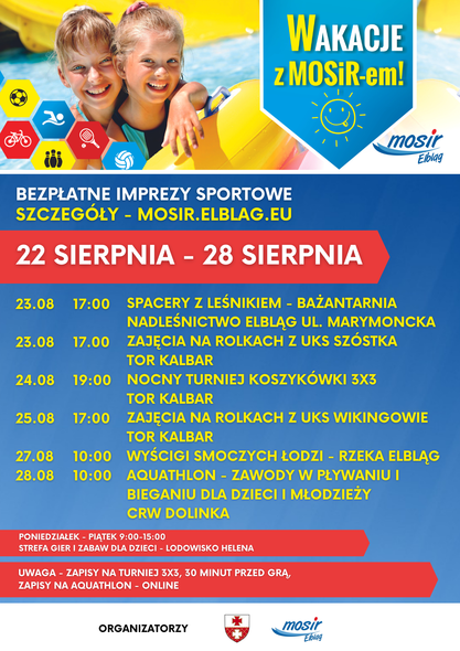 Ostatni tydzień Wakacji z MOSiR-em