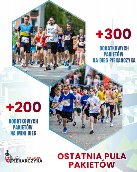 Ostatnia pula pakietów na Bieg Piekarczyka