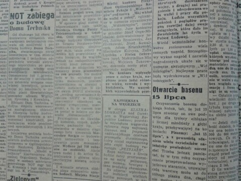 Otwarcie basenu 15 lipca