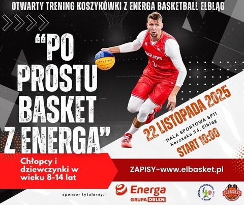 Otwarty trening koszykówki