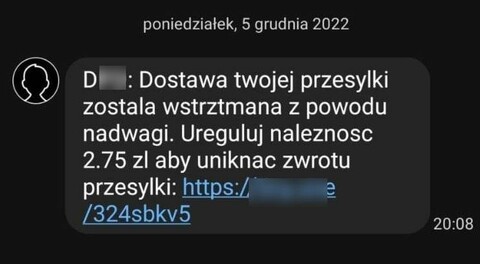 Paczka z nadwagą… 