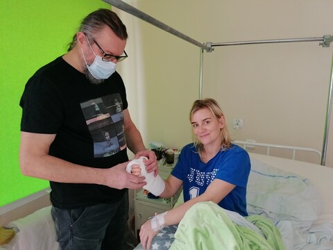 „Palec się przyjął, jestem po prostu szczęśliwa”