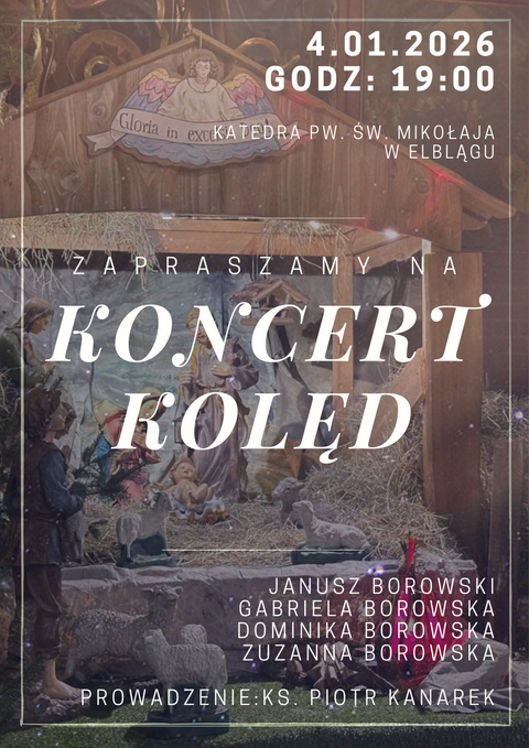 Parafia św. Mikołaja zaprasza na Koncert Bożonarodzeniowy