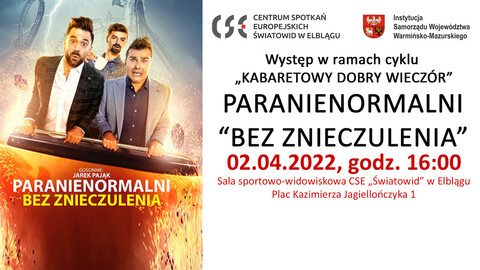 Paranienormalni już wkrótce rozbawią Elbląg