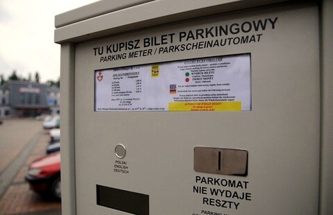 Parkometry, podziękowania