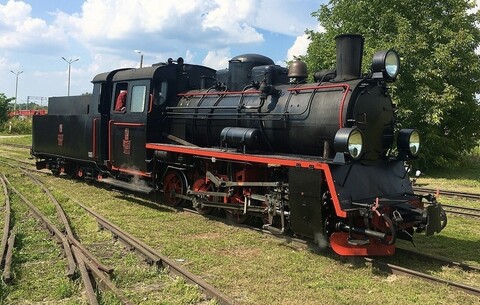 Parowozem przez Mierzeję Wiślaną