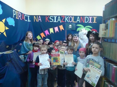 Pasowanie na czytelnika w SP nr 14