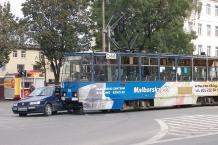 Passat z tramwajem