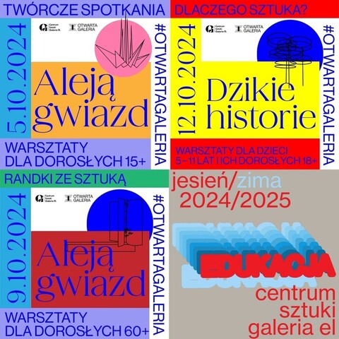 Październikowe warsztaty w Galerii EL