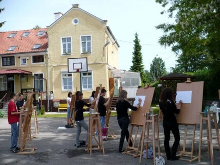 Pierwszy egzamin w Liceum Plastycznym
