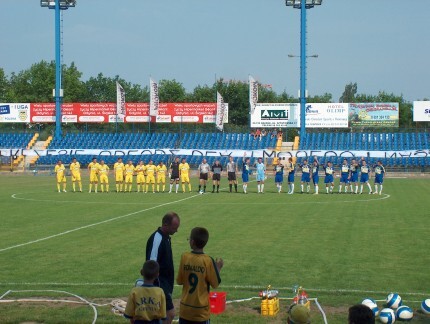 Pierwszy sparing: Arka - Olimpia 1:0 (piłka nożna)