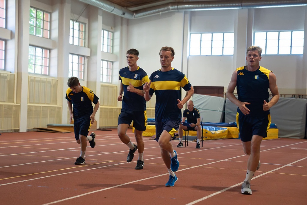 Pierwszy trening Olimpii