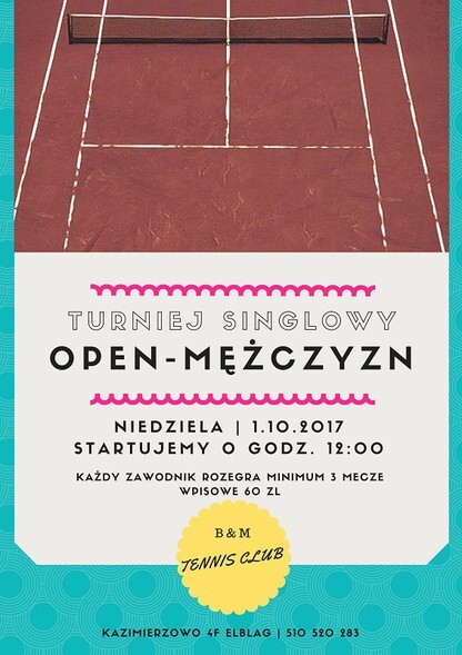 Pierwszy turniej singlowy w sezonie zimowym