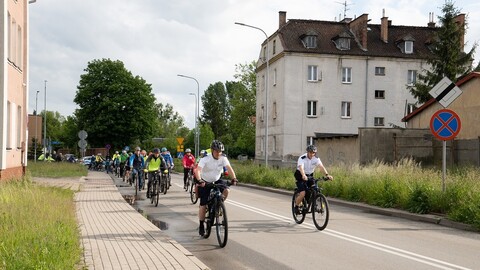 Pierwszy w sezonie patrol rowerowy Straży Miejskiej w Elblągu