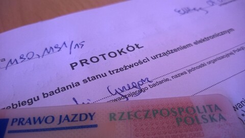 Pijany kierowca ciężarówki zatrzymany przez „drogówkę”